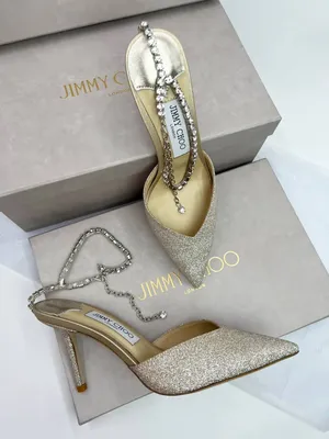 Туфли Jimmy Choo на каблуке-столбике