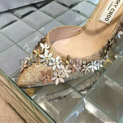 Туфли Jimmy Choo с узором в виде змеи