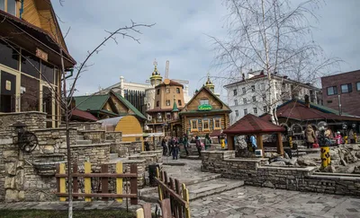 Tatar village Tugan Avylym in Kazan