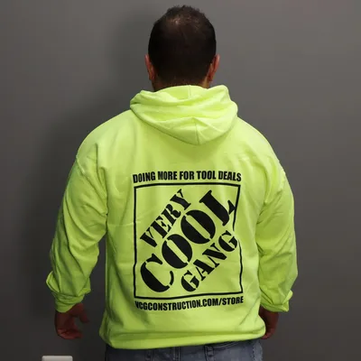 Buy High Viz Green Hoodie | Stay Visible and Safe in Style – VCG Store