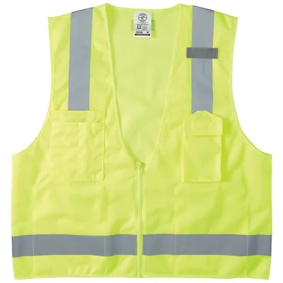 Amazon.com: Klein Tools 60268 Safety Vest, High-Vis Reflective Mesh with  8-Pockets, XL : Everything Else