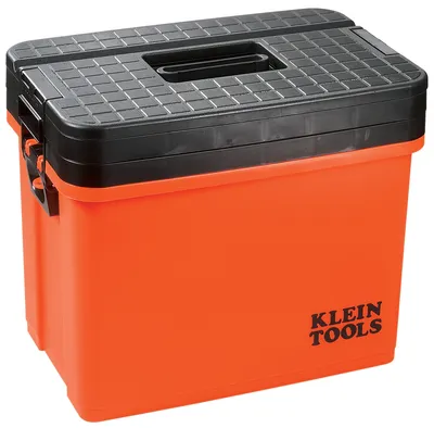 Klein Tools, Inc. 54701 HI-VIZ Sit/Stand 3-Tier Tool Box at Controls Central