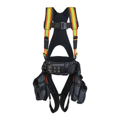 Super Anchor Hi-Vis Deluxe Tool Bag Harness - 6151H