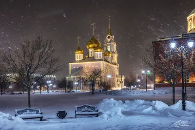 В Тулу пришла зима. Фоторепортаж | ИА “Тульская Пресса”