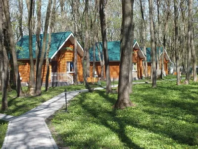 Установка двух бассейнов на базе отдыха \"Лукоморье\"