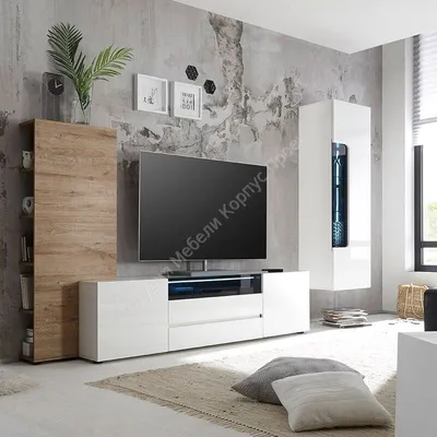 ТВ зона с электрокамином (ID#172941073), купить на Deal.by