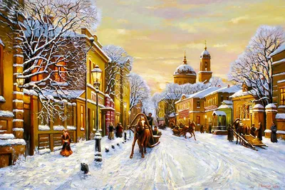 Тверь зимой (фото с улиц города)