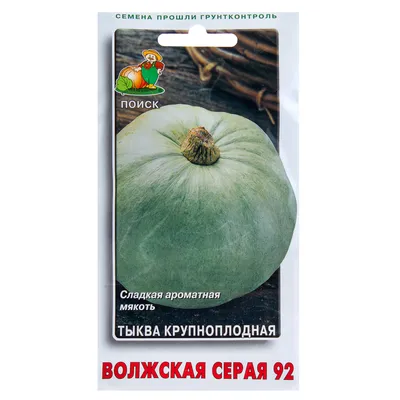 Тыква Волжская Серая 92, 4г от 24 руб. в Москве. Звоните!