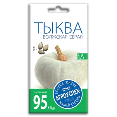 Тыква Волжская Серая 92 3шт. купить оптом в Томске по цене 9 руб.