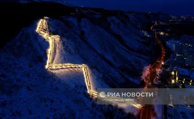 Новая туристическая лестница в микрорайоне Удачный в Красноярске | РИА  Новости Медиабанк
