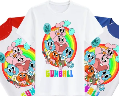 Значок Удивительный мир Гамбола, The Amazing World of Gumball №7 |  AliExpress