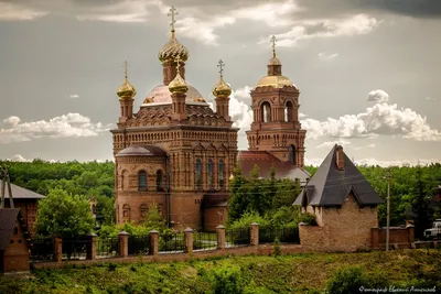 Карсун, Инза и Барыш с высоты. Ульяновская область.