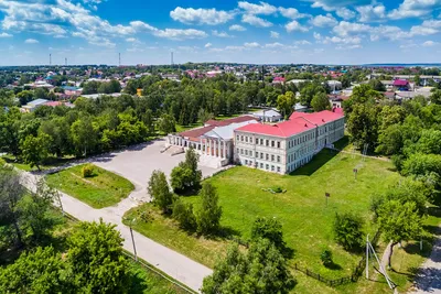 Карсун, Инза и Барыш с высоты. Ульяновская область.