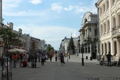 Улица Баумана в Казани: архитектура, история и современность - Инде