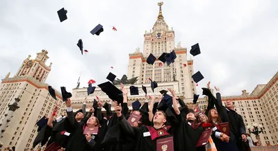 Московский государственный университет - Москва, Россия Стоковое  Изображение - изображение насчитывающей строя, шпиль: 165511577