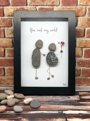 No Stone Unturned Rock Artwork by NoStoneUnturnedbyM on Etsy | Stone  pictures pebble art, Rock crafts, Pebble art family