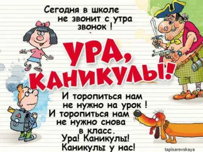 Ура! Каникулы! « Лицей №159