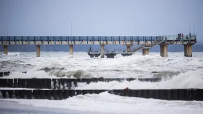 Штормовые селфи: ураган в Светлогорске (фото) - Новый Калининград.Ru