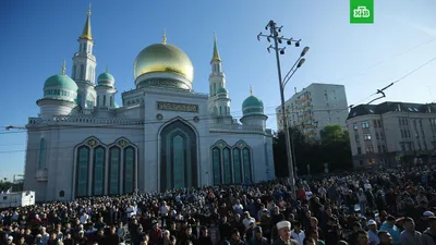 УРАЗА-БАЙРАМ В МОСКВЕ (фоторепортаж)