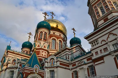 Омск. Кафедральный собор в честь Успения Пресвятой Богородицы