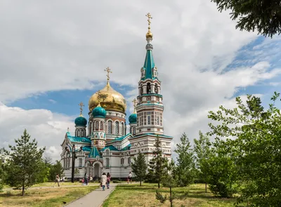 Омск. Кафедральный собор в честь Успения Пресвятой Богородицы