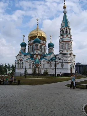 Отзыв о Успенский собор (Россия, Омск) | Очень красивый и замечательный  собор:)))