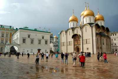 УСПЕНСКИЙ СОБОР — Моссфера — Кремль — Соборная площадь