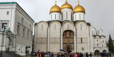 Российский центр науки и культуры на Кипре/Russian culture centre in Cyprus  - 📜Сегодня, 4 августа, отмечает день рождения старейший каменный храм  Москвы – Успенский собор. Он же является старейшим сохранившимся зданием  Москвы.