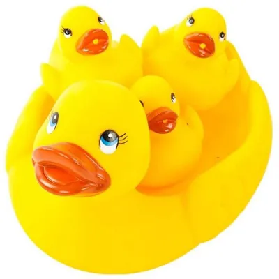 Игрушка Funny ducks для ванной Розовая уточка в короне 1926 купить по цене  490 ₽ в интернет-магазине Детский мир