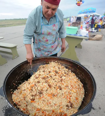 Узбекский плов, узбекская еда