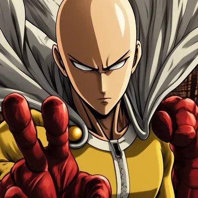 Anime: One-Punch Man | Ванпанчмен» — создано в Шедевруме