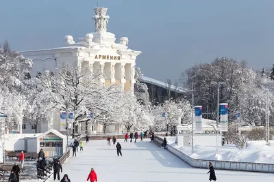 На ВДНХ открыли зимний сезон 2020/21 | ВДНХ