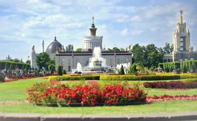 Макет Москвы на ВДНХ