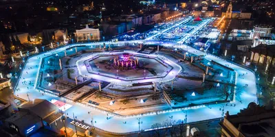 Каток на ВДНХ. Москва 2020/2021. Новогодняя сказка | Skating rink at VDNH.  Moscow. Christmas story. - YouTube