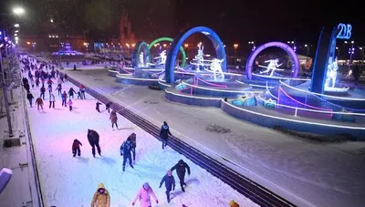 Самый большой каток Москвы открывается на ВДНХ / Новости города / Сайт  Москвы