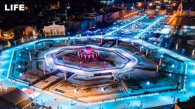 Главный каток страны открылся на ВДНХ