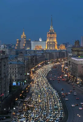 Картина маслом \"Вечерняя Москва. Вид на Кремль через Большой Каменный мост\"  60x90 SK210207 купить в Москве