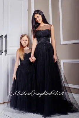 Нежные платья для мамы и дочки