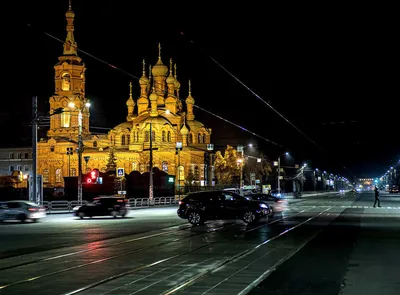 Челябинский фотограф показал красоту вечернего мегаполиса Челябинск Сегодня