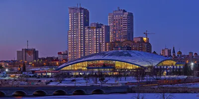 Вечерний Челябинск. Фотограф Василий Яковлев