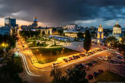 Фото жизнь - AlexSachka - корневой каталог - Вечерний Воронеж. Здание  администрации Воронежской области.