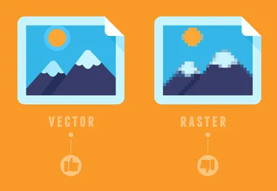 Сравнение растровой и векторной графики