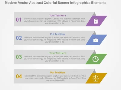 Business powerpoint presentation templates set Vector Image