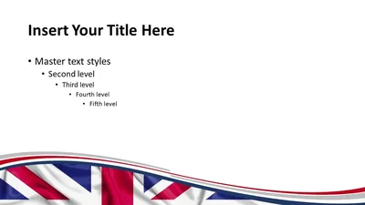 UK Flag PowerPoint and Google Slides Template - PresentationGO