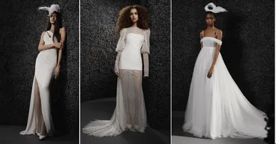 Идеальные свадебные платья Vera Wang на фотографиях