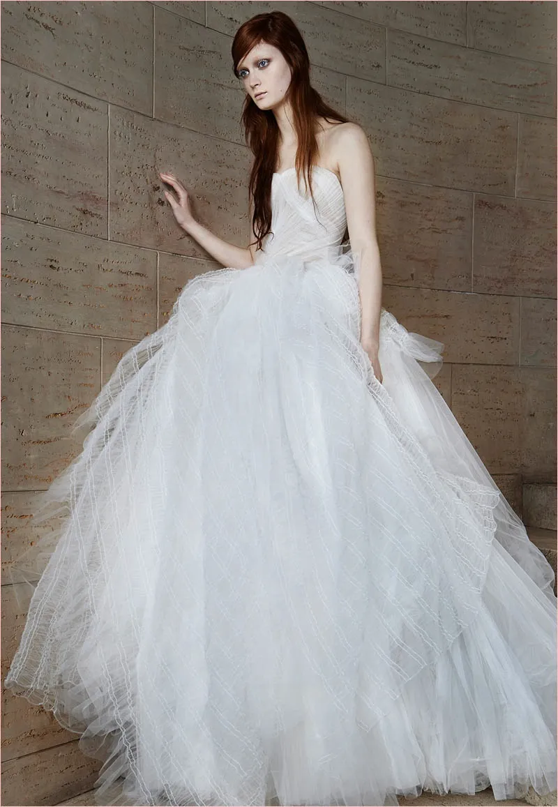 Vera Wang свадебные платья: воплощение женственности Vera Wang свадебные платья: воплощение женственности