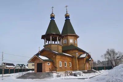 Новосибирская область Новосибирский район Верх-Тула Церковь Троицы  Живоначальной Фотография