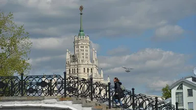 Весенняя Москва с высоты вертолета | STENA.ee