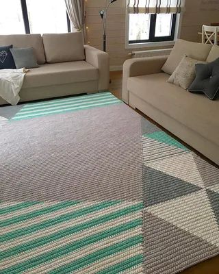 31 отметок «Нравится», 2 комментариев — Современные Вязаные Ковры  (@belkin.home) в Instagram: «Я придумываю ковры… | Crochet home decor,  Crochet carpet, Crochet rug