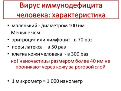 Интересные факты о ВИЧ/СПИДе